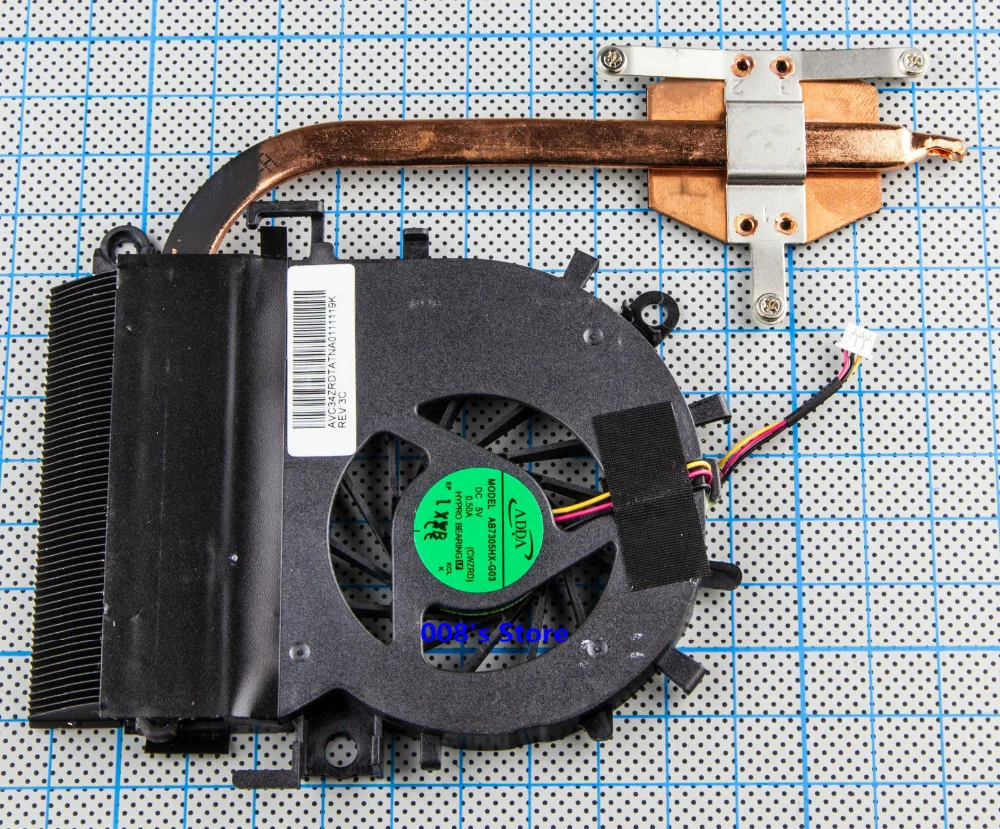

New CPU Cooler Heatsink Fan For Acer eMachines e732 e732z e732g e732zg AB7305HX-G03 CWARD THERMAL AVC34ZRD Integrated Graphics