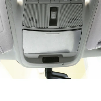 

WELKINRY car auto cover For Renault Koleos 2016 2017 2018 Samsung QM6 stainless steel front reading lamp light glasses box trim
