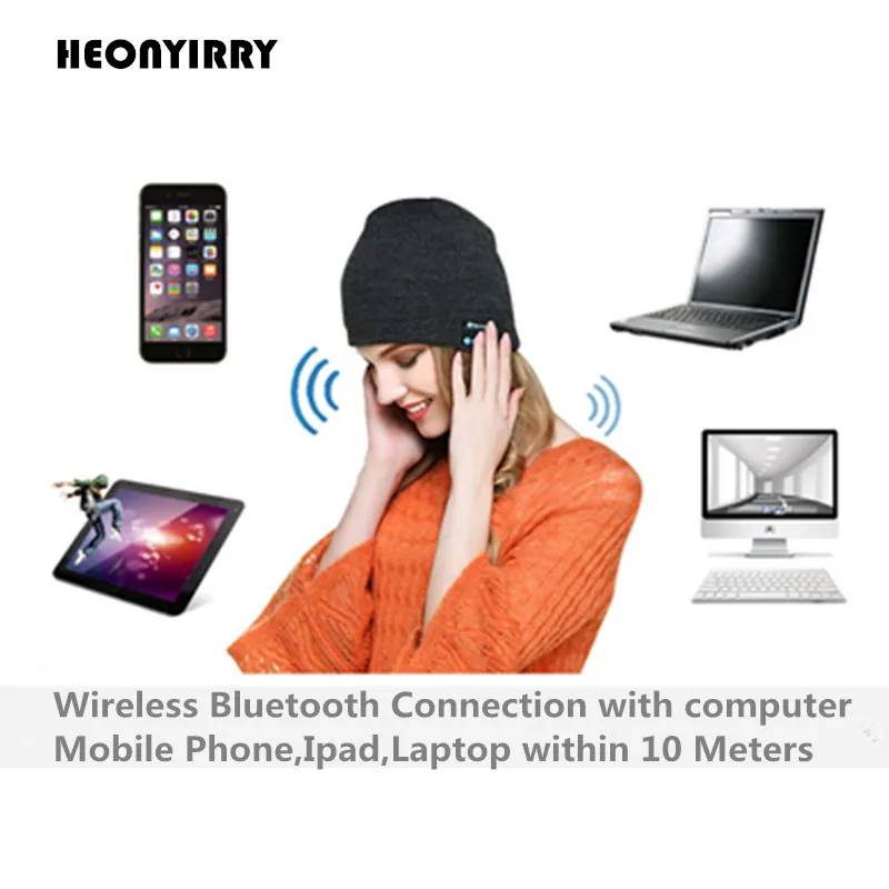 New Fashion Beanie Hat Cap Wireless Bluetooth Earphone Smart Headset headphone Speaker Mic Winter Outdoor Sport Stereo Music Hat New Fashion Beanie Hat Cap Wireless Bluetooth Earphone Smart Headset headphone Speaker Mic Winter Outdoor Sport Stereo Music Hat