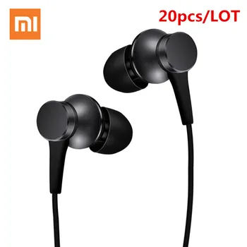 

20 pcs/lot Xiaomi Earphone Mi Piston 3 Fresh Version In-Ear with Mic Xiaomi Earphones Mi Headset Wire Control for mobile Phone
