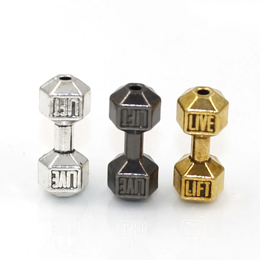 Motivation Jewelry Gun Black Fit Life Fitness Love Dumbbells Jewelry Gun Black Fit Life Fitness