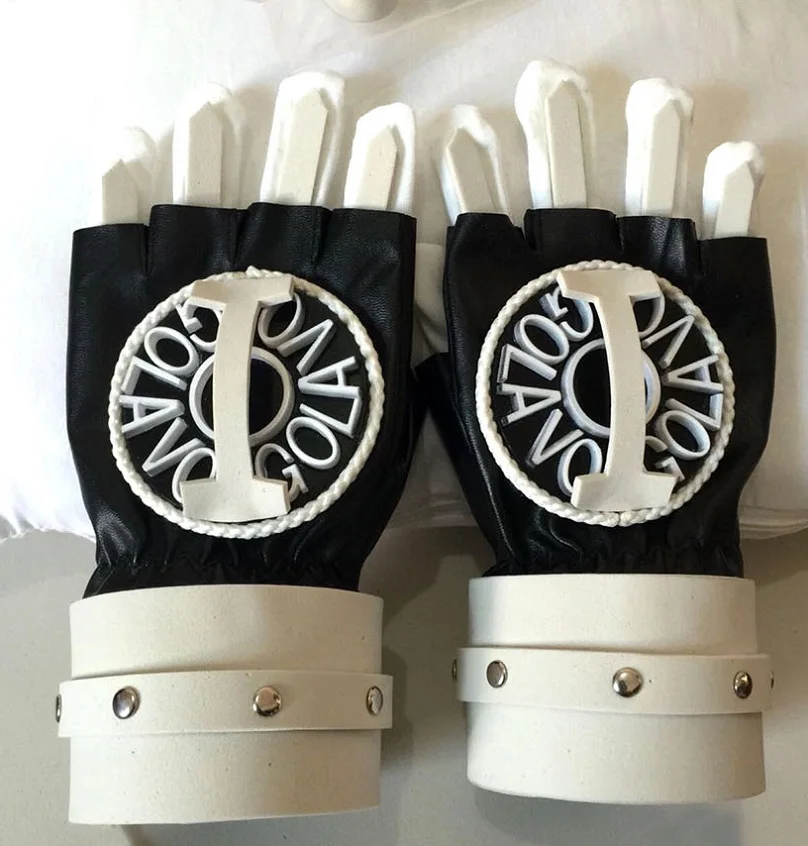 Kateyo Hitman Reborn! Vongola Primo Giotto I-Gloves реквизит для косплея