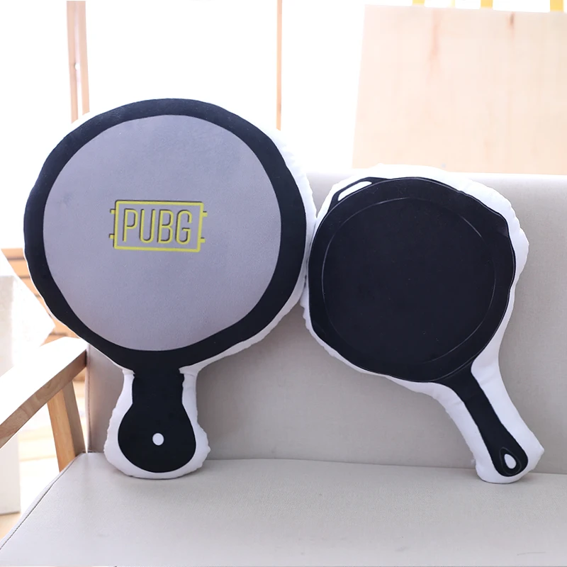  GGS HOT Game PUBG Creative saucepan pan plush Pillow plush toys doll for boyfriend kids Valentine's