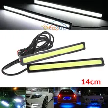 2PCS pair Ultra thin 20W COB Chip 14CM LED font b Daytime b font font b