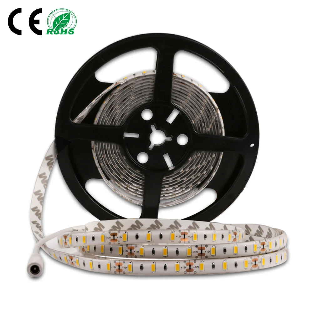 

LED Strip Warm white Flexible Light Waterproof/Non-waterproof Led Band DC12V 300LEDS with 5A Power Supply Ribbon Tape