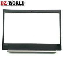 /оригинальная серебристый Экран передняя часть корпуса ЖК-дисплей ободок крышки для lenovo ThinkPad E480 E490 Дисплей рамки части 01LW156 AP1166000610
