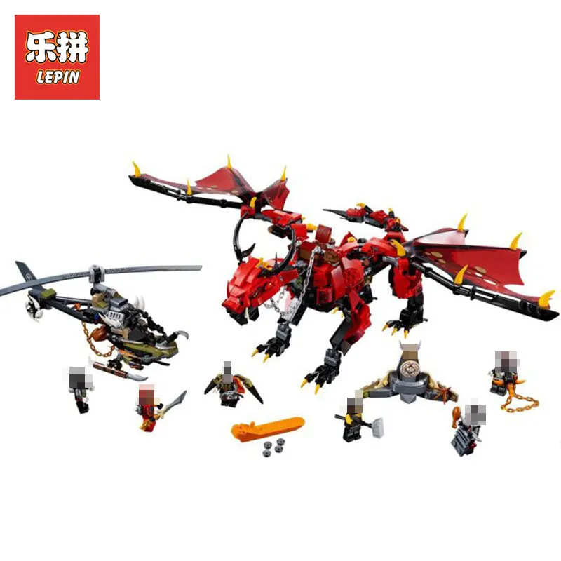 

2018 New Lepin 06081 Compatible Legoing 70653 Nijiago Firstbourne Model Buidling Blocks Bricks Educational Kids DIY Toys Gifts