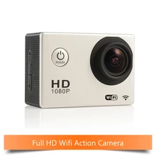 Wifi 1080P Full HD Wide Angle Waterproof sport camera action camera Silver Black Gold Blue color shipping by random
