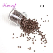 7000 шт./лот Nano Micro ссылка 2.9x1.9x2.0 мм nano кольцо Бусины микро-link Химическое наращивание волос 7 цветов