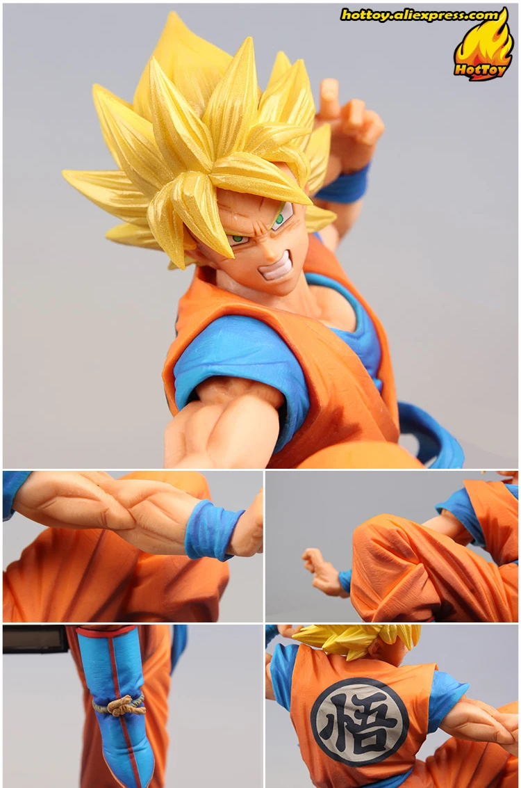 Продажа 100% оригинал Banpresto Сын Gokou fe! Коллекция Рисунок vol.1-Супер Saiyan Сон Гоку от "Dragon Ball супер"