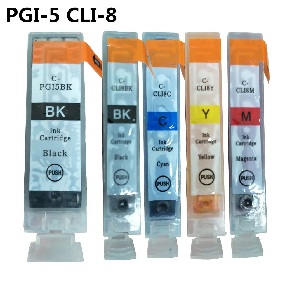 Full ink Cartridge PGI 5 CLI 8 for Canon PIXMA iP4200 iP4300 iP4500