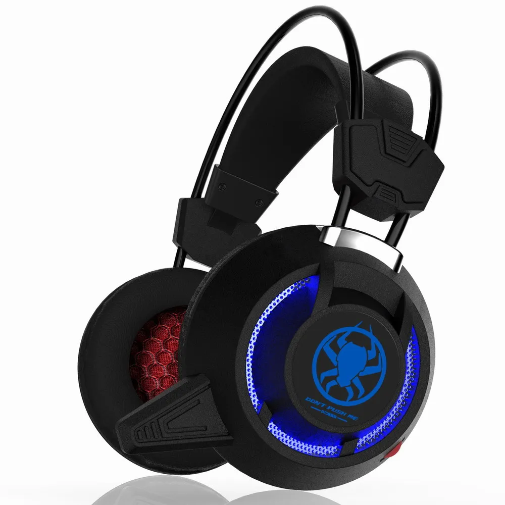 New Gaming Headphone Usb Stereo Headset Vibration System Rotatable
