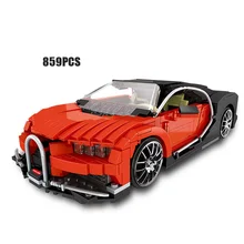 Горячая 1:15 масштаб dream-car Bugatti Veyron красный супер спортивные автомобили MOC строительный блок Модель Кирпичи игрушки для детей Коллекция подарков