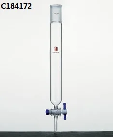 

synthware,Chromatography Column, Column O.D.:17mm, Column I.D.:13.4, Effective Length inch:254mm, Joint:24/40, Stopcock Bore:2mm