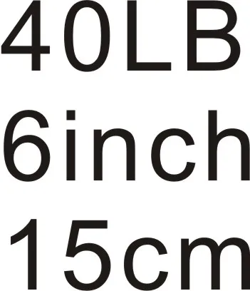 10 шт./лот 40 фунтов проволока лидер рыболовная леска 6 ''9'' 12 ''15'' 18 '' - Цвет: 6inch15cm40LB