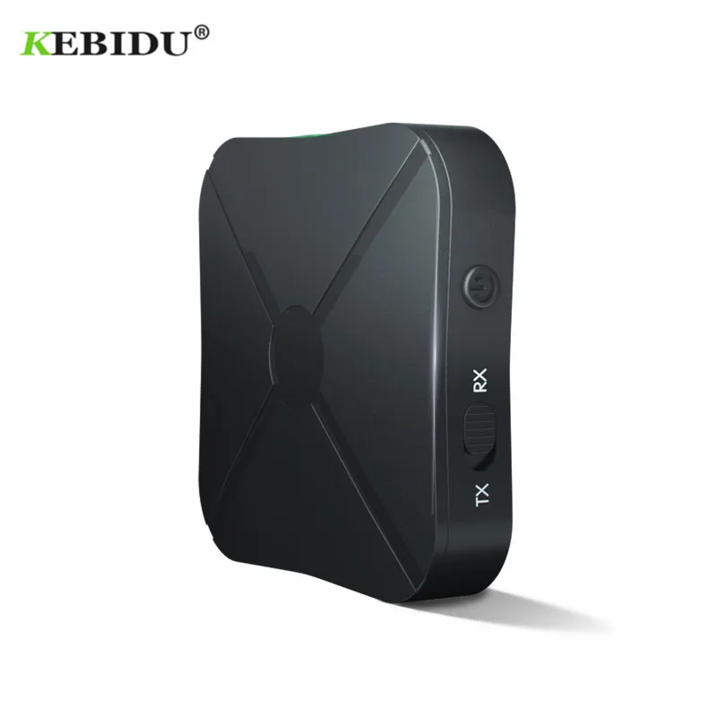 

Kebidu Bluetooth 4.2 Receiver Transmitter 2 IN 1 Bluetooth Wireless Adapter Audio With 3.5MM AUX Audio For Home TV MP3 PC
