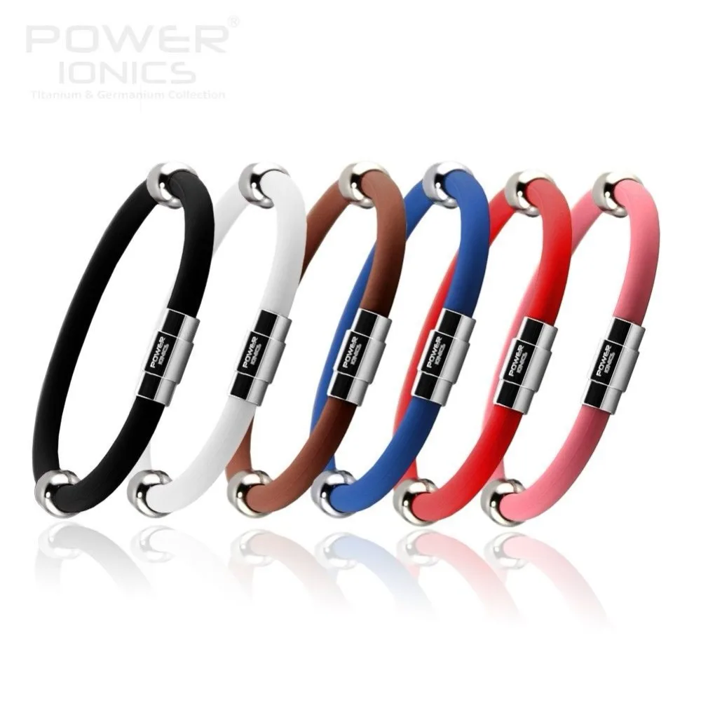 Power Ionics ion титановый магнитный плюс браслет 6 цветов U Pick|power ionics|bracelet braceletmagnetic bracelet