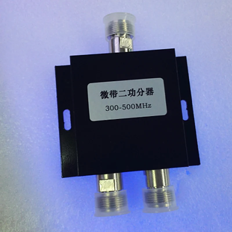 

300-500Mhz power splitter communication converter 2way output 450Mhz CDMA power splitter telecom power divider walkie talkie use