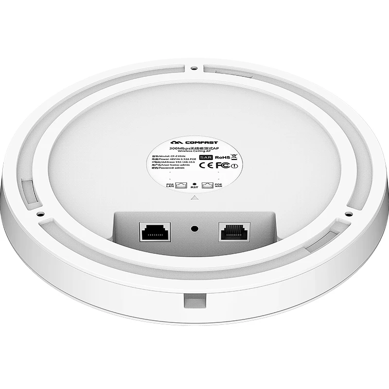 Comfast E350 Беспроводной Wi Fi покрытие мощный потолок AP + AC маршрутизатор управления Poe