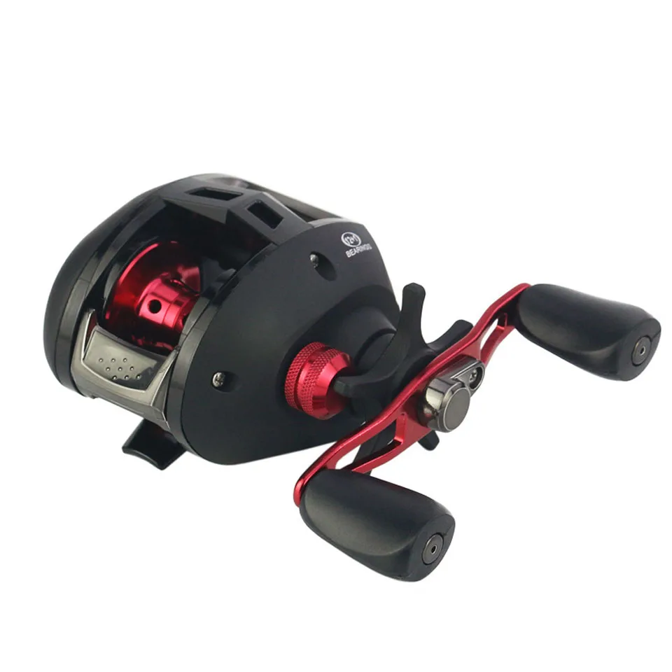 Fishing Reel 12+1BB Ball Bearings Right/Left Baitcasting Reel Carp Fishing Speed ratio of 7.3 : 1