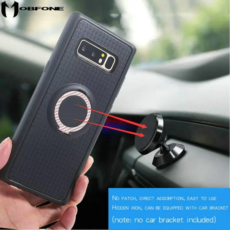 Новый мягкий чехол TPU для samsung Galaxy Note 8/S8/S8 Плюс/S7/S7 Edge автомобиль держатель