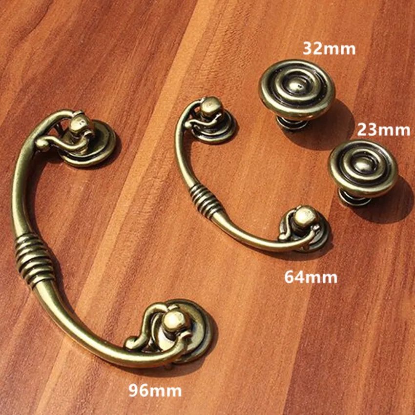 160mm Vintage Style Furniture Handles Bronze Dresser Kitchen