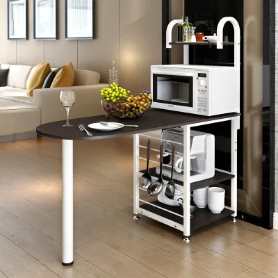 Creative microwave Rack multi function oven storage Dining table kitchen daily storage locker Dinnerware Organizer Furniture Creative microwave Rack multi function oven storage Dining table kitchen daily storage locker Dinnerware Organizer Furniture