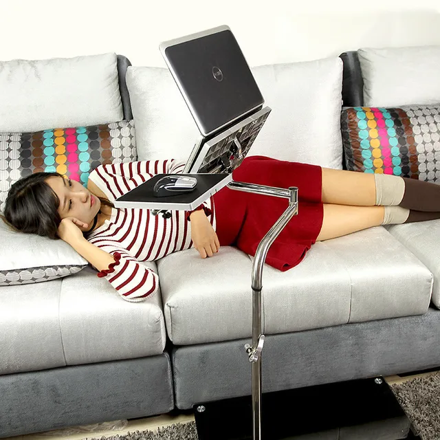 Bedside Portable Laptop Stand Adjustable Foldable Sofa