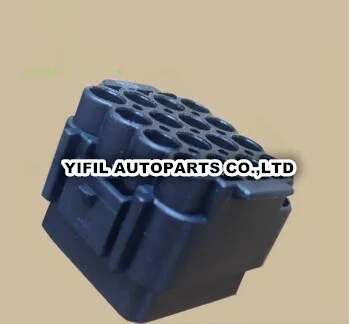 50 шт./лот 16 pin/способ отверстия женские водонепроницаемые автомобильный разъем