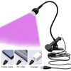 LED Ultraviolet Lights Desk Lamp USB Mini UV Gel Curing Light Nail Dryer for DIY Nail Art for Cash Medical Product Detector ► Photo 3/6