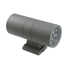 Светодиодный простой современный отель наружная настенная наружная водонепроницаемая лампа двор виллы стена вверх и вниз освещение Прожектор