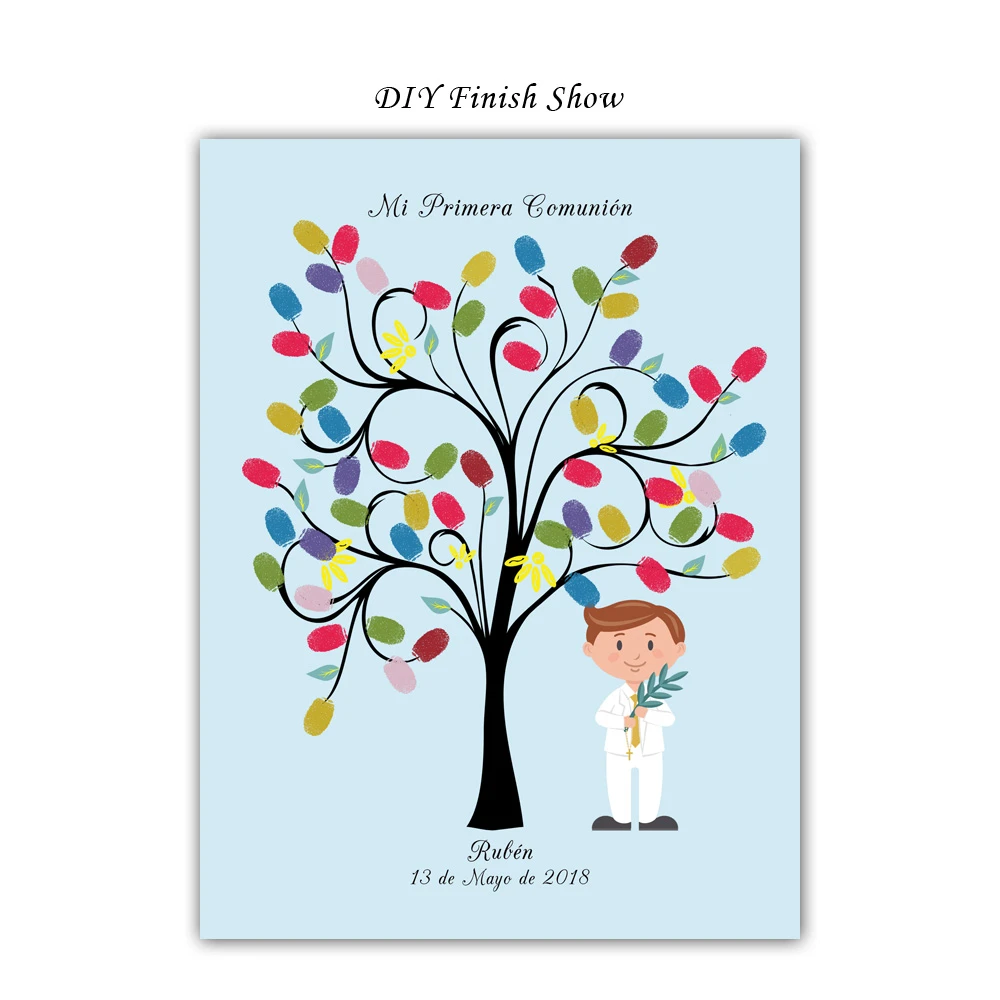 Custom Naam Datum Voor Jongen Eerste Heilige Communie Decoratie Aanwezig Voor 1st Communie Idee Meisje 1st Communie Souvenir Geen Frame Date Aliexpress