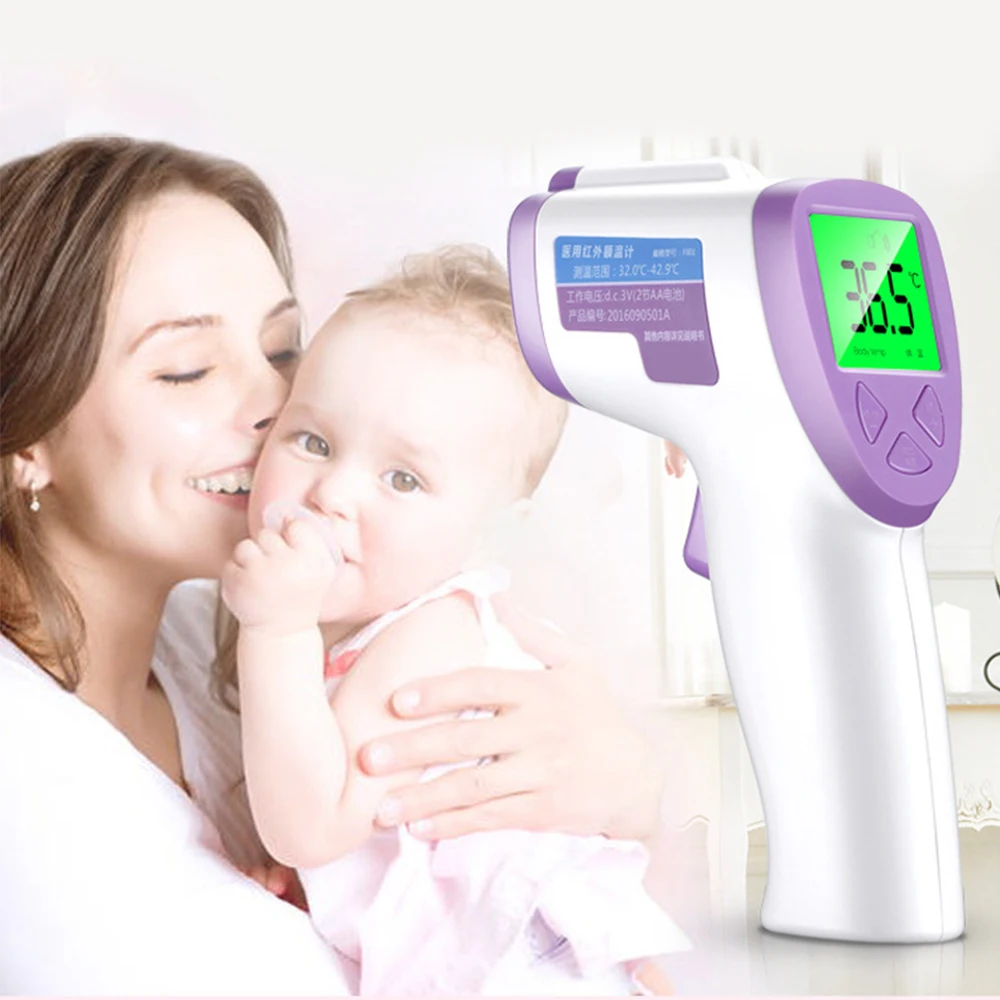 

Baby Infrared Thermometer Home Forehead Digital Termometro Gun Medical Equipment Non-contact Temperature Measure Machine