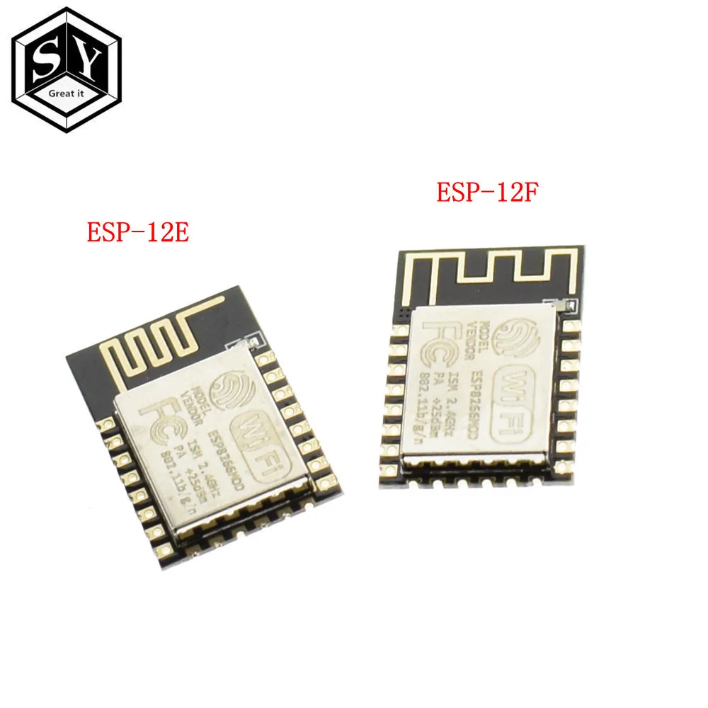 

1PCS Great IT version 1PCS ESP-12F ESP-12E ESP8266 remote serial Port WIFI wireless module