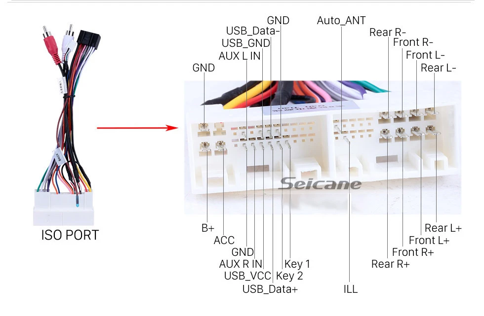 Seicane 2din Android 8,1 Автомобильный gps navi головное устройство плеер для Kia K5 поддержка SWC 3g резервная камера Bluetooth Wifi