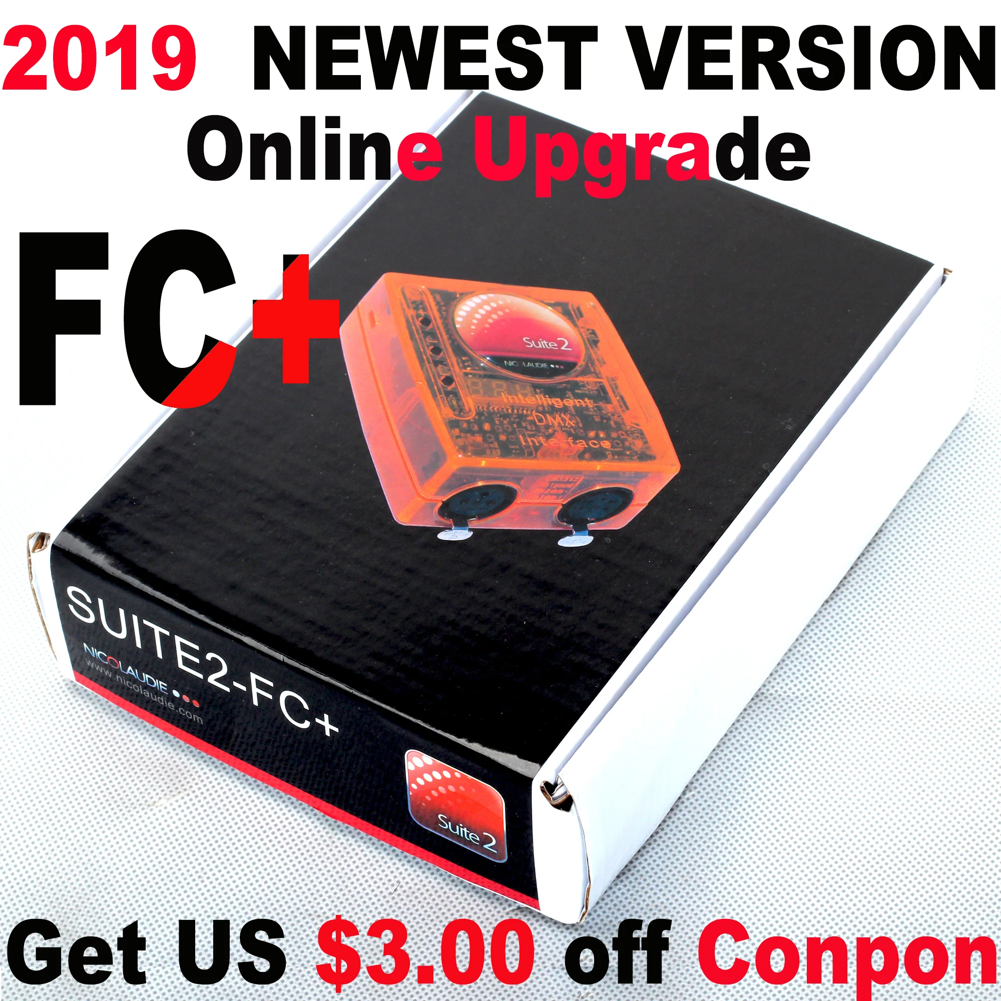 

Sunlite 2 FC+ 1024 Professional Stage controlling software Sunlite Suite 2 FC DMX-USB interface DASLIGHT dmx controller console
