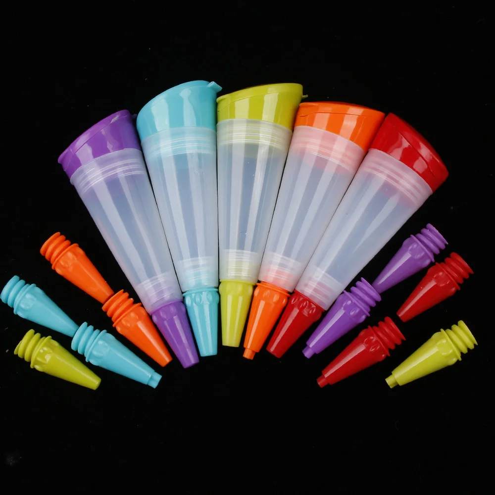 

Silicone Food Writing Pen Chocolate Decorating tools Cake Mold Cream cup,cookie Icing Piping Pastry Nozzles kitchen accessories