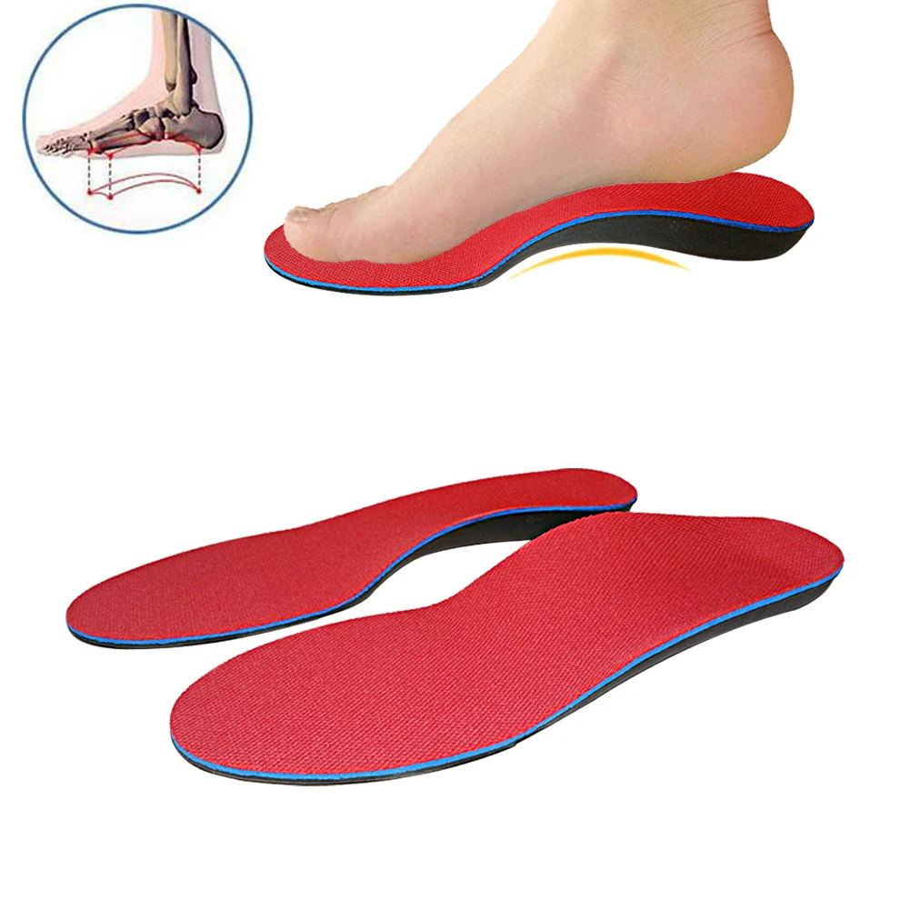 

1 Pair Orthotics Insoles Flat Feet Pronation Plantar Fasciitis for Unisex Shoes