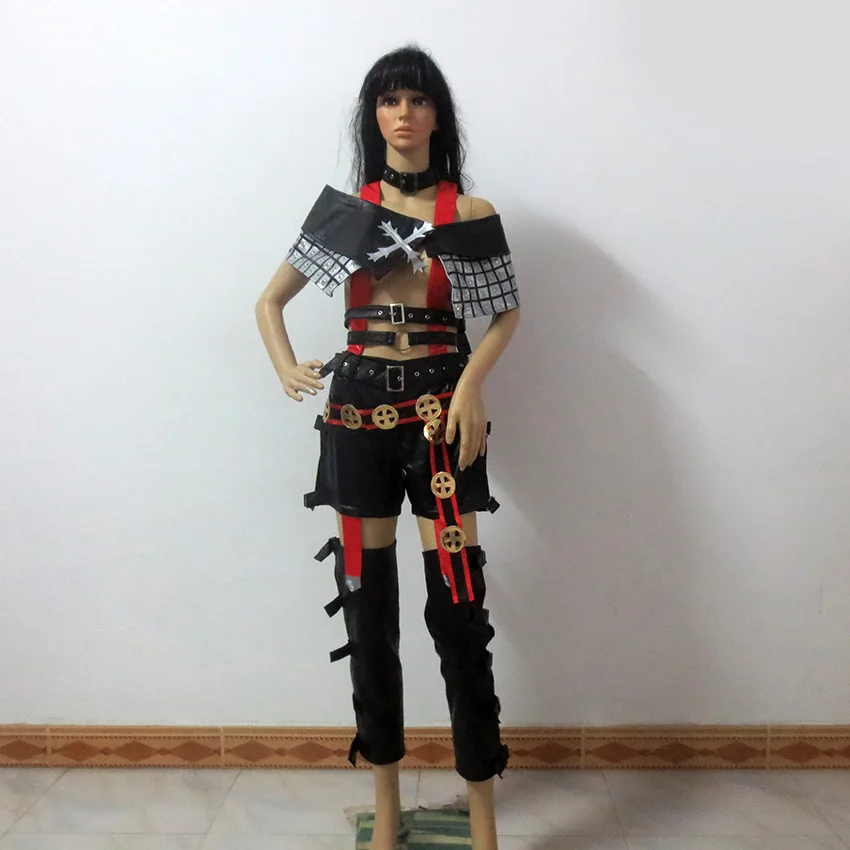 Final Fantasy X-2 Paine косплей костюм, полный набор женский костюм на Хэллоуин на заказ любого размера