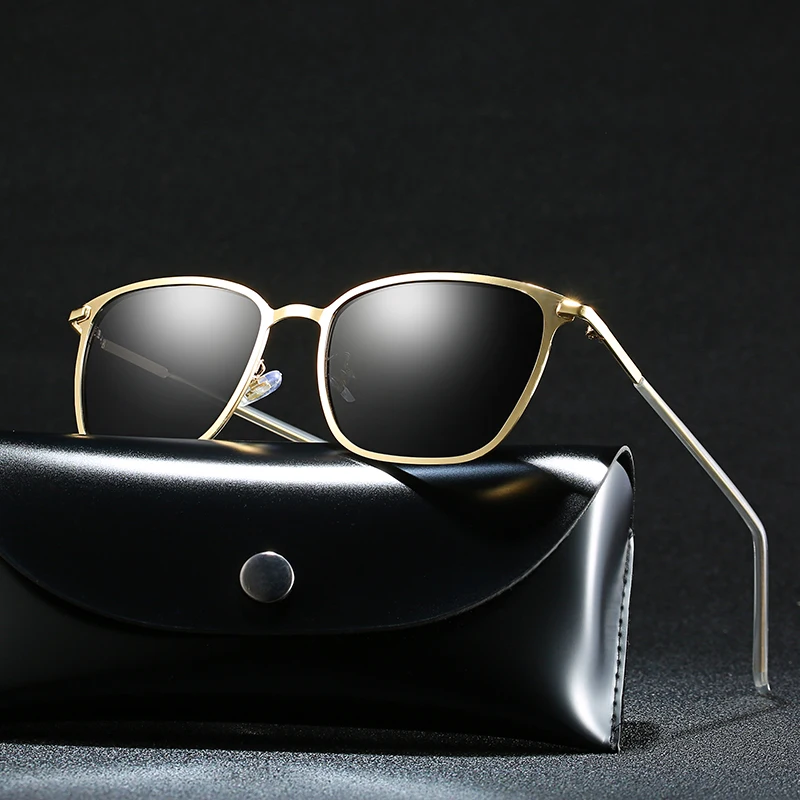 

Mens Polarized Sunglasses for Sports Outdoor Night Driving Sunglasses Polaroid Metal Frame Sun Glasses for Men Gafas De Sol