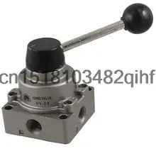 Пневматические 3 Позиции 4 Порта Воздуха Рук Переключающий Клапан PT 3/8"