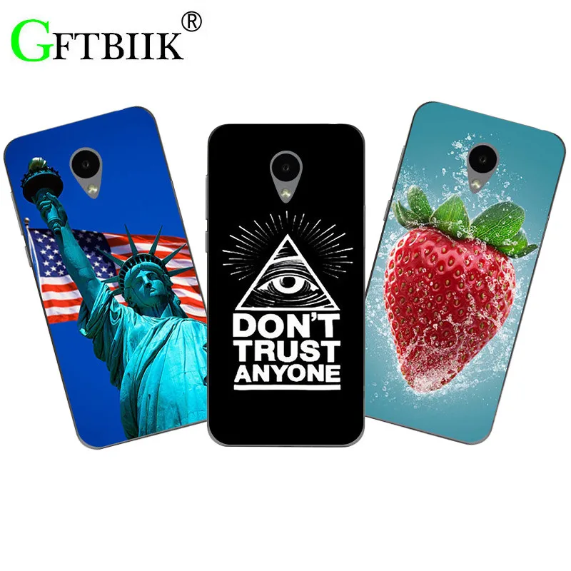 

Fashion Cute Cartoon Phone Case For Lenovo Vibe S1 S1A40 S1C50 5.0" Cover Animal Flower Originality Soft Silicone Back Shell