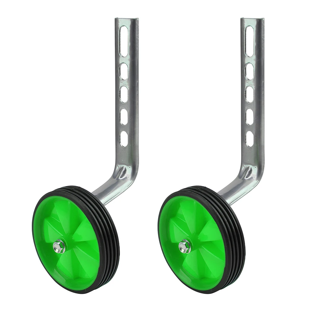 

Bicycle Cycle Universal Bike Stabilisers Children Child Kid Training Wheel Green pink black blue red white