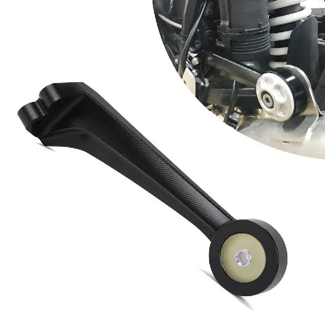 

Motorcycle CNC Aluminum Exhaust Muffler Pipe Bracket Mount Holder for 2014 2015 2016 17 18 BMW R Nine T R 9 T Black Motorbike