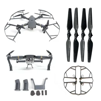 

Sunnylife 3In1 Landing Gear 8330F Carbon Fiber Foldable Props Quick Release CF Folding Propeller Protection Guard For DJI Mavic