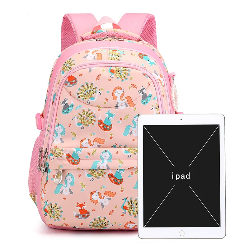 2019 Unicorn School Bags for Teenage Girls Children Back to School Animal Backpacks Pink Cute LightWeight Rucksack Child Satchel (12)