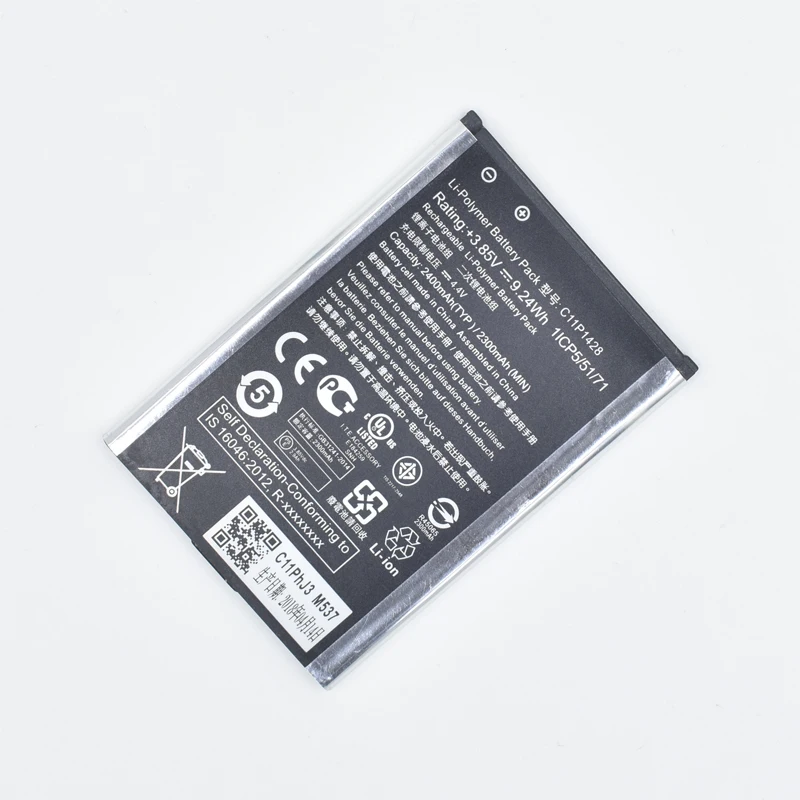 

Hekiy New Original High Capacity C11P1428 Battery For ASUS ZenFone2 Laser 5" ZE500KL ZE500KG Z00ED 2400mAh Phone Batteries