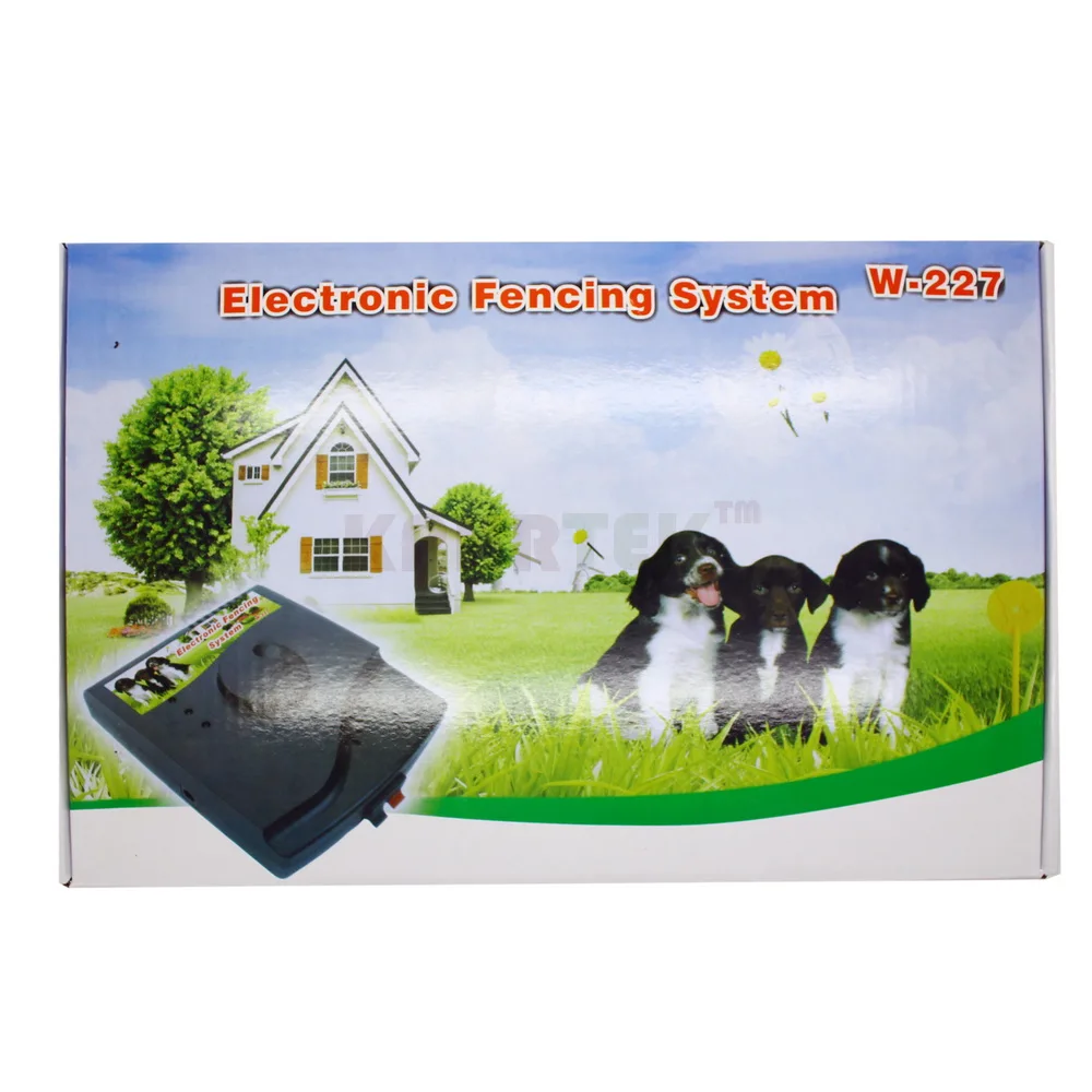 Waterproof Smart Pet dog in-ground Electronic Fence System W-227-1 dog and W227U With USB New Fence system