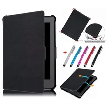 Чехол для Kobo Clara HD PU кожаный смарт-чехол Мягкий ТПУ силиконовый умный защитный чехол для KOBO Clara HD 6 '' eReader