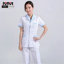 Спецодежда медицинская медсестры костюмы врача женщина мужчина короткий рукав хлопок больница Стоматологическая салон красоты хирургический костюм